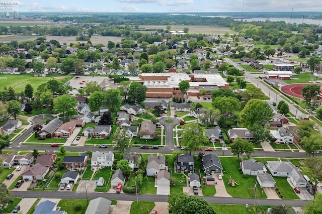 625 Laurel Ave, Port Clinton, OH 43452 - aerial overview of property's location featuring nearby suburban area