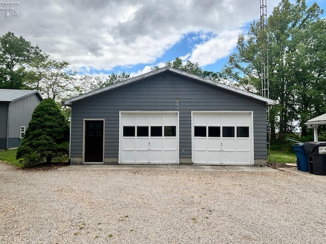 3960 Everingin Rd, Monroeville, OH 44847 - view of detached garage