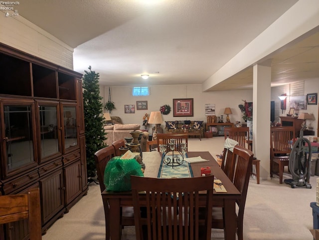 508 Snowy Egret Dr, Huron, OH 44839 - dining area featuring light colored carpet