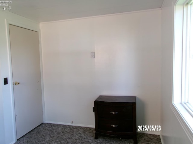 126 E Ottawa St, Oak Harbor, OH 43449 - unfurnished bedroom with carpet floors and baseboards