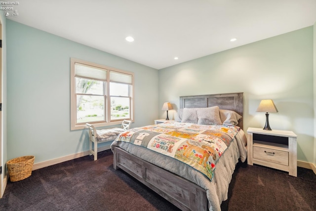 3999 NE Catawba Rd Unit 29, Port Clinton, OH 43452 - bedroom featuring carpet flooring, baseboards, and recessed lighting