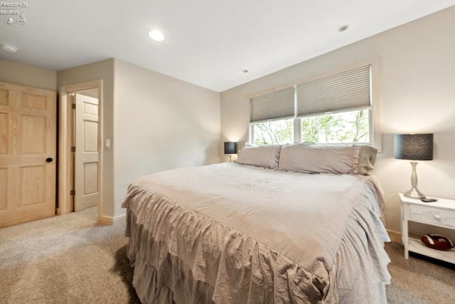 3999 NE Catawba Rd Unit 29, Port Clinton, OH 43452 - bedroom with carpet, baseboards, and recessed lighting
