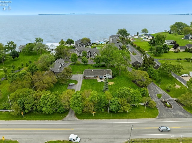 3999 NE Catawba Rd Unit 29, Port Clinton, OH 43452 - aerial perspective of suburban area featuring a nearby body of water