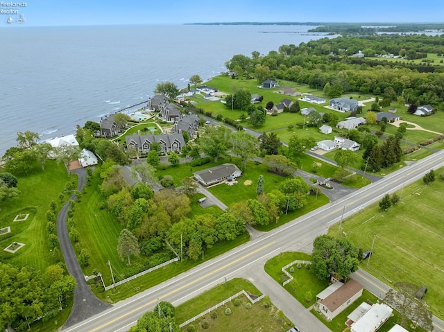 3999 NE Catawba Rd Unit 29, Port Clinton, OH 43452 - aerial view of residential area with a large body of water
