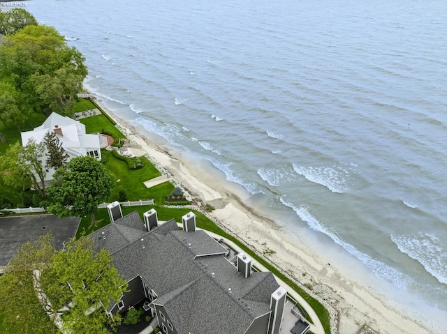 3999 NE Catawba Rd Unit 29, Port Clinton, OH 43452 - aerial view of waterfront with a beach