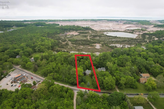 9343 E Bayshore Rd, Marblehead, OH 43440 - aerial overview of property's location with property boundaries highlighted