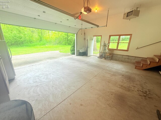9343 E Bayshore Rd, Marblehead, OH 43440 - garage featuring a garage door opener