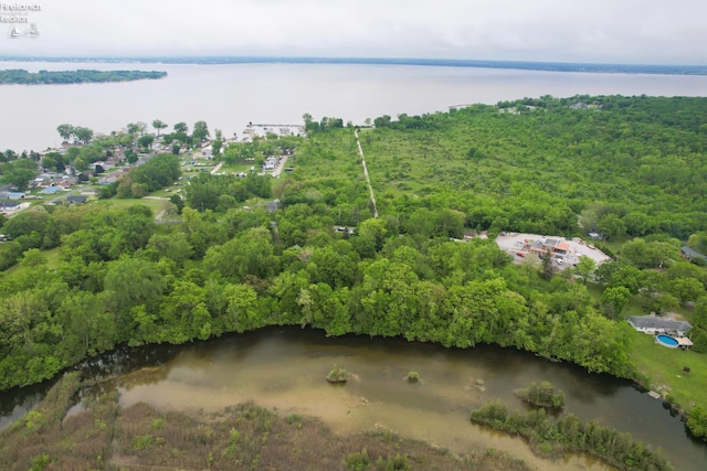 9343 E Bayshore Rd, Marblehead, OH 43440 - drone / aerial view of a nearby body of water