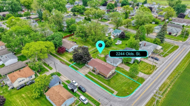 2244 Olds St, Sandusky, OH 44870 - aerial view of residential area