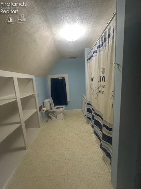 201 Heter St, Bellevue, OH 44811 - spacious closet featuring lofted ceiling and light floors
