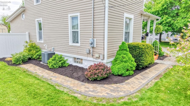 134 Hobson St, Bellevue, OH 44811 - view of side of home with central AC unit