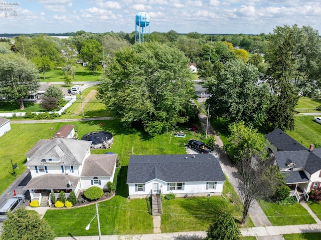 725 N 5th St, Fremont, OH 43420 - aerial view of residential area