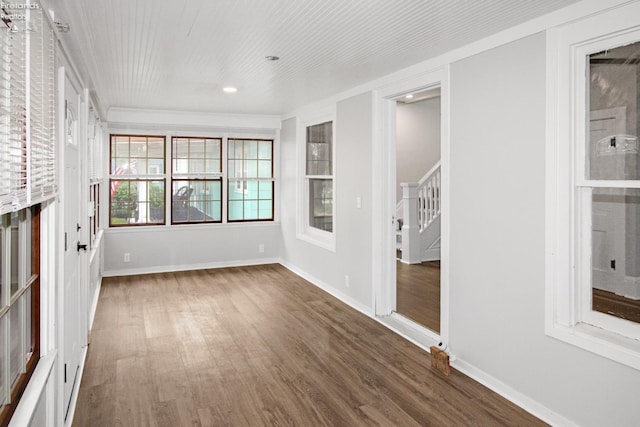 713 Madison St, Port Clinton, OH 43452 - view of unfurnished sunroom