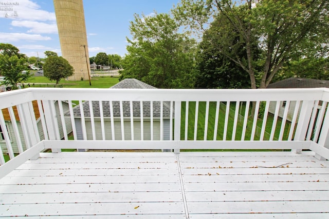 713 Madison St, Port Clinton, OH 43452 - view of wooden deck