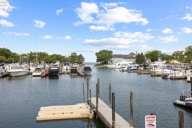 4370 Marin Woods Dr Unit D, Port Clinton, OH 43452 - dock with a water view