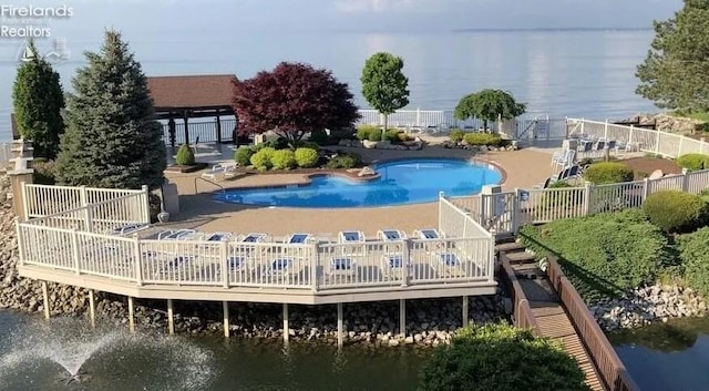 1807 E Perry St Unit 69, Port Clinton, OH 43452 - community pool featuring a water view