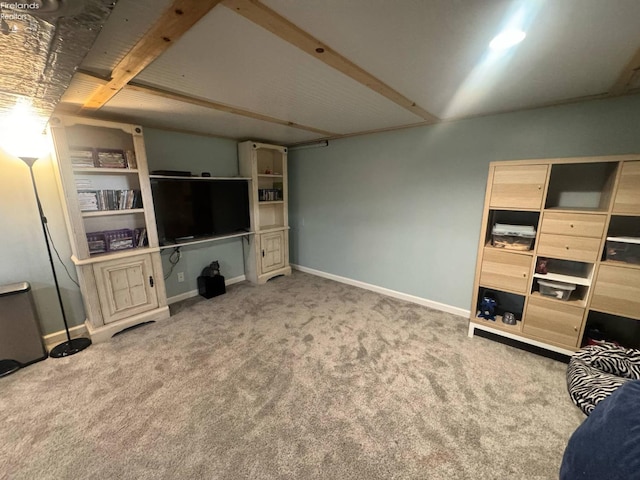 505 E Stoneplace Dr, Sandusky, OH 44870 - unfurnished living room with carpet and baseboards