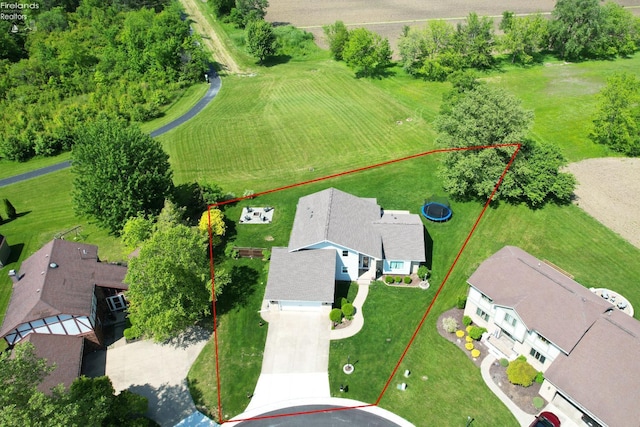 505 E Stoneplace Dr, Sandusky, OH 44870 - aerial view of property's location with property boundaries highlighted