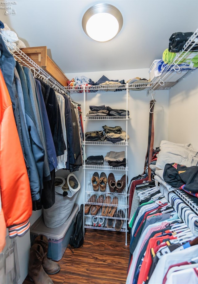 1402 Newman Ave, Lakewood, OH 44107 - spacious closet with wood finished floors