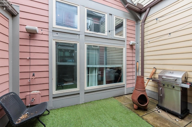 1402 Newman Ave, Lakewood, OH 44107 - view of patio / terrace featuring grilling area