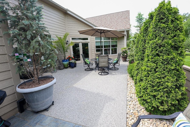 3826 Windsor Bridge Cir, Huron, OH 44839 - view of patio with french doors