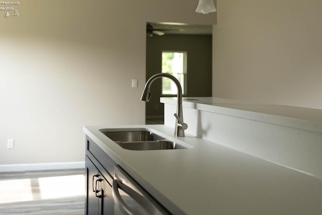 15 Abbott St, Wakeman, OH 44889 - kitchen with light countertops and dishwasher