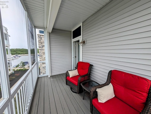 2620 S Waterside Ct Unit 622, Marblehead, OH 43440 - deck with a water view