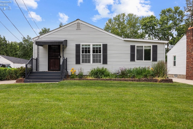 46320 Middle Ridge Rd, Amherst, OH 44001 - view of front facade with a front yard