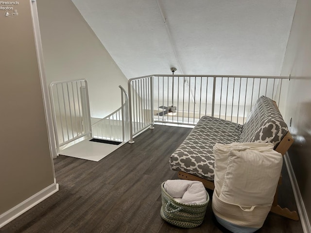 400 Swartz Ln Unit Y306, Middle Bass Island, OH 43446 - living area with wood finished floors and an upstairs landing