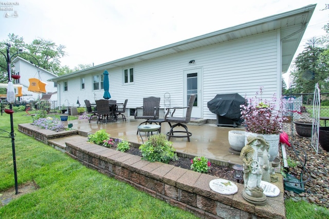 214 1st, Huron, OH 44839 - back of house with a patio