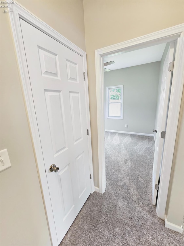 217 Ott St, Clyde, OH 43410 - hallway with carpet floors