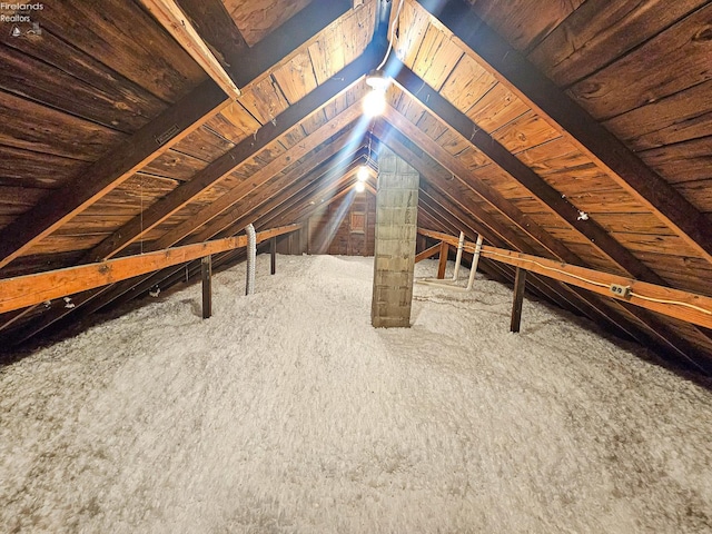 217 Ott St, Clyde, OH 43410 - view of unfinished attic