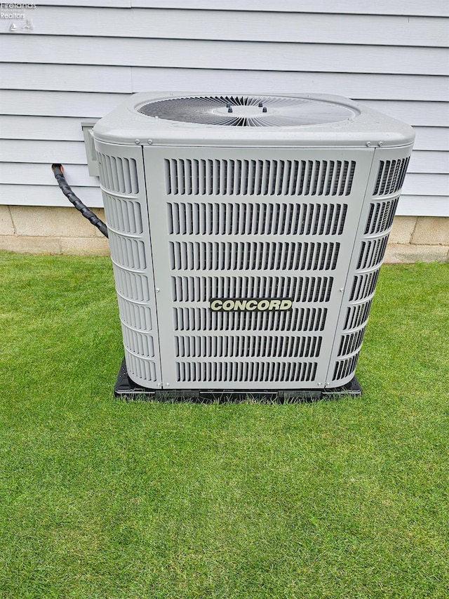 217 Ott St, Clyde, OH 43410 - exterior view of a central AC unit