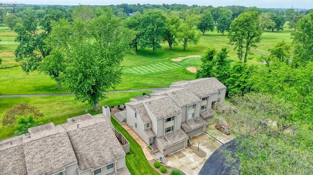 3616 Turfside Cir Unit B, Huron, OH 44839 - view of subject property with a tree filled landscape and a golf course