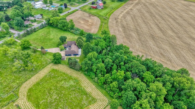 500 E State Route 61, Norwalk, OH 44857 - aerial view of property and surrounding area featuring rural landscape