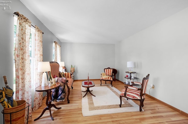 408 Forest St, Lagrange, OH 44050 - sitting room with wood finished floors and baseboards