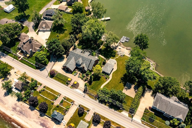 1115 Cedar Point Rd, Sandusky, OH 44870 - bird's eye view of a nearby body of water