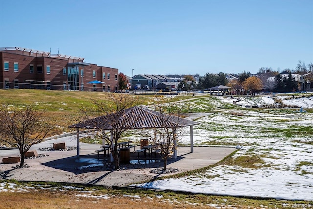 surrounding community featuring a gazebo