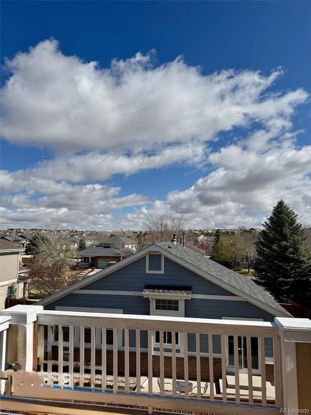view of rear view of house