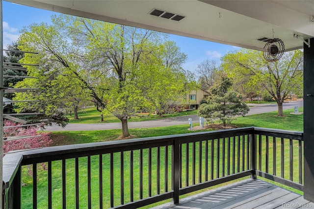 403 Captains Ct, Fort Collins, CO 80524 - deck with a lawn