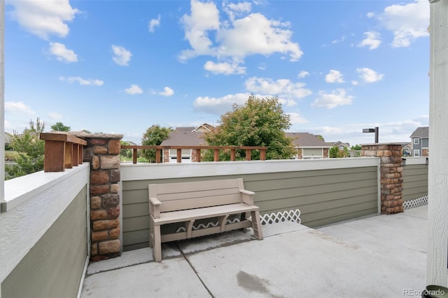 12940 Jasmine St Unit A, Thornton, CO 80602 - view of patio featuring a residential view