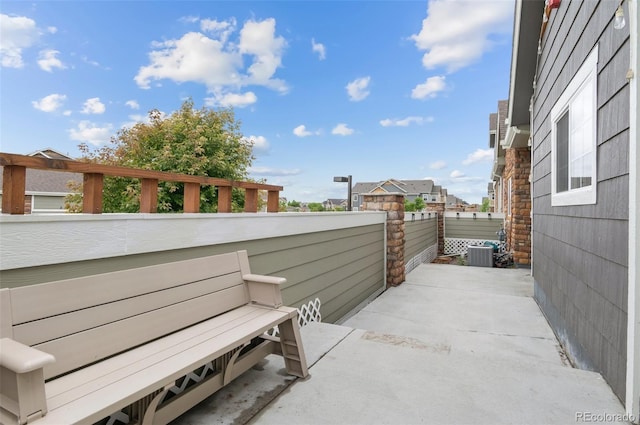 12940 Jasmine St Unit A, Thornton, CO 80602 - view of patio / terrace with central AC unit
