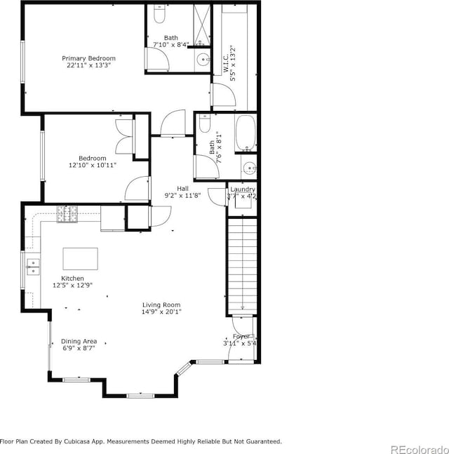12940 Jasmine St Unit A, Thornton, CO 80602 - home floor plan