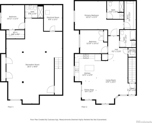 12940 Jasmine St Unit A, Thornton, CO 80602 - home floor plan