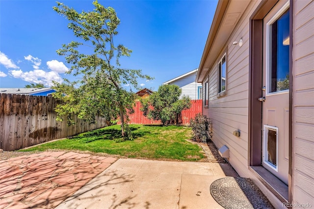 835 Juliana Ct, Canon City, CO 81212 - view of yard featuring a patio and a fenced backyard