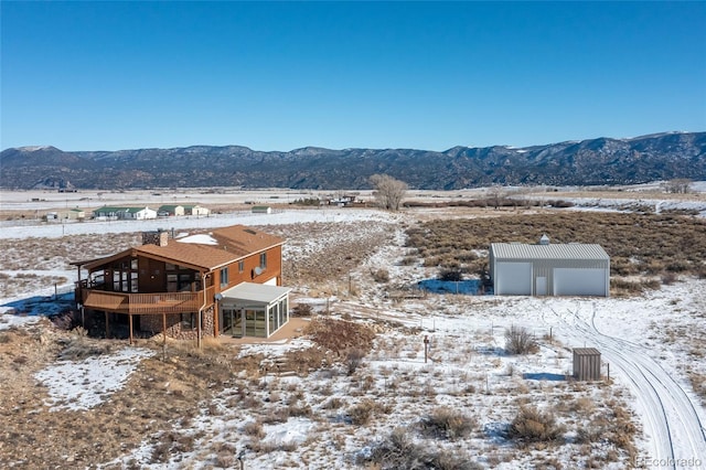 20155 Hideout Ln, Nathrop, CO 81236 - view of mountain background