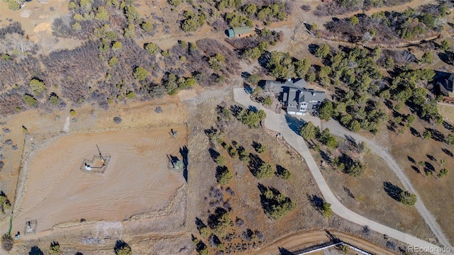 249 Valle Escondido Dr, Durango, CO 81303 - birds eye view of property with a rural view and view of desert