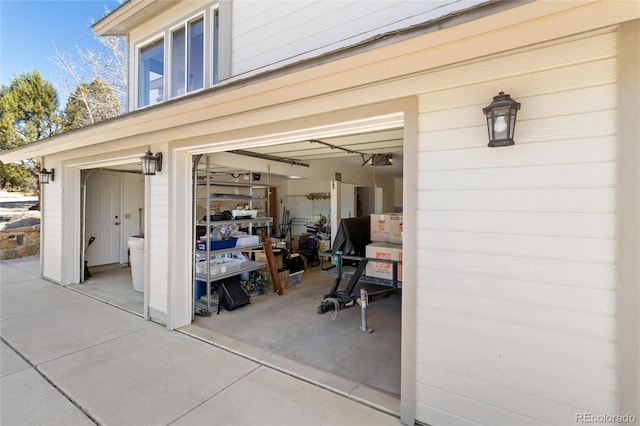 249 Valle Escondido Dr, Durango, CO 81303 - garage featuring a garage door opener