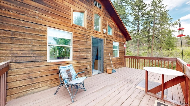 2545 N State Highway 67, Sedalia, CO 80135 - view of deck