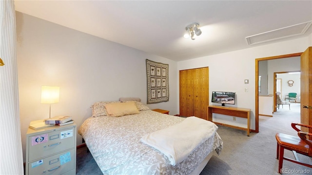 2545 N State Highway 67, Sedalia, CO 80135 - carpeted bedroom featuring a closet and baseboards